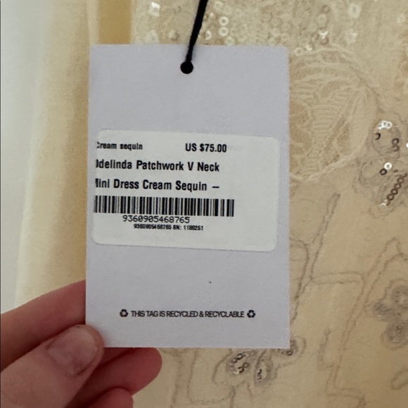 PRINCESS POLLY CREAM DRESS - Picture 4 of 5